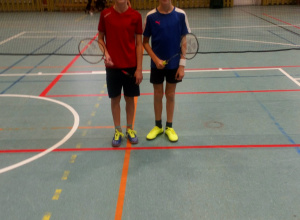 II miejsce w badmintonie drużynowym chłopców