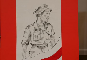 Rysunek żołnierza