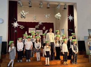 Pasowanie na ucznia w Szkole Podstawowej nr 1 im. Zofii Urbanowskiej w Koninie