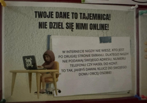 Plakat - Twoje dane to tajemnica