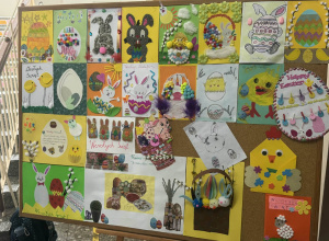 Prace dzieci - kartki wielkanocne