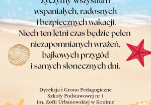 tekst życzeń na wakacje